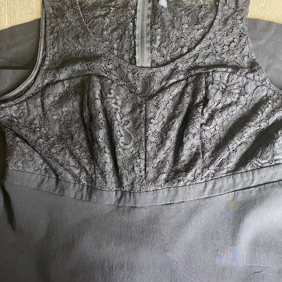 Torrid Black Dress Lace Bodice Solid - Picture 3 of 5
